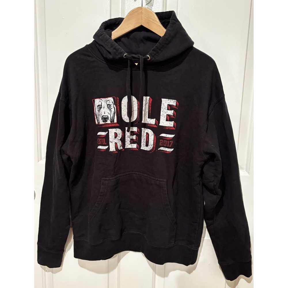 Ole Red Blake Shelton Unisex Logo Black Hoodie ~ Size Large